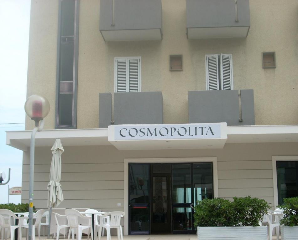 Hotel Cosmopolita Римини Экстерьер фото